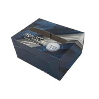 Boîte en carton pliable avec poignée découpée pour balles de golf Volvik – Emballage cadeau de détail et vente en gros