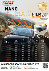 Nueva Película de Control Solar para Ventanas New Vision Serie IR90, 1.52m X 30m, 2mil de Grosor, Nano Cerámica, Bloqueador de Calor y Rayos UV, Fabricada en PET Duradero - Product Image 2