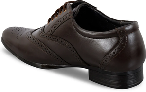 Zapatos de Cuero Marrón para Hombre de Primera Calidad, Estilo Casual y Formal, Cómodos, Ajuste Regular, Calzado para Uso Diario en la Oficina, Diseño Clásico y Elegante - Product Image 2