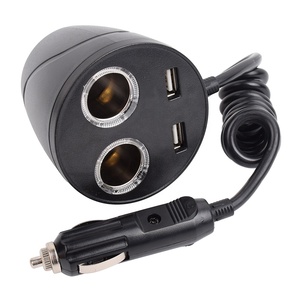 Tonny kép USB Car Power <span class=keywords><strong>Adapter</strong></span> với cup chủ và 2 Thuốc lá nhẹ hơn ổ cắm <span class=keywords><strong>12V</strong></span> 120 Wát Max đầu ra CE chứng nhận - Product Image 2
