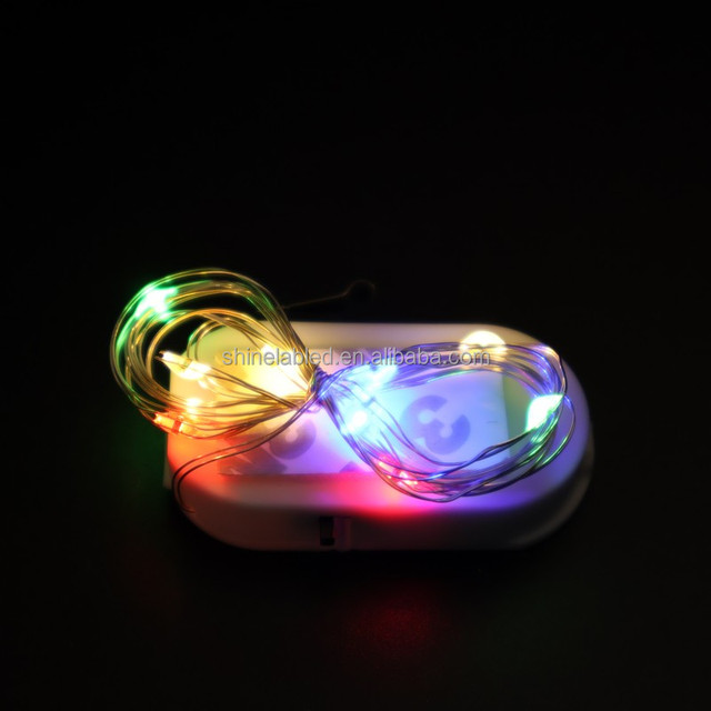 Copper Wire String Lights Mini LED Fairy Lights Battery Christmas Warm White Decorative RGB Color Changing Solar Outdoor
