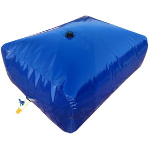 Réservoir d'eau de formation en PVC 2m3/grand réservoir d'eau pliable en tissu/<span class=keywords><strong>bâche</strong></span> enduite de PVC personnalisée sur pied - Product Image 2