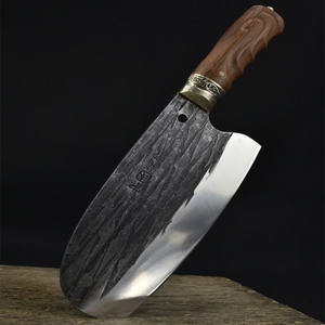 Eredità del patrimonio culturale immateriale cina Longquan in acciaio inox cucina coltello da cucina osso e carne taglio acciaio coltello - Product Image 3