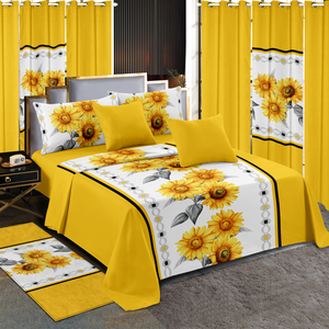 <span class=keywords><strong>Set</strong></span> di <span class=keywords><strong>Lenzuola</strong></span> Stampate in Vendita, 13 Pezzi, Molto Richiesto negli Stati Uniti e in Haiti Adatto per le camere da letto delle famiglie. Viene fornito con tende. - Product Image 1