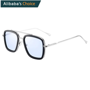 Rossi recubrimiento retro Vintage de diseñador <span class=keywords><strong>Gafas</strong></span> de sol Masculino <span class=keywords><strong>Gafas</strong></span> de steampunk hierro hombre <span class=keywords><strong>Gafas</strong></span> de sol - Product Image 1