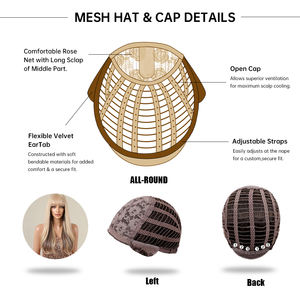 Prezzo all'ingrosso di fabbrica biondo <span class=keywords><strong>chiaro</strong></span> marrone evidenziare parrucche sintetiche ondulate naturali lunghe per le donne <span class=keywords><strong>capelli</strong></span> finti con parrucca frangia - Product Image 6