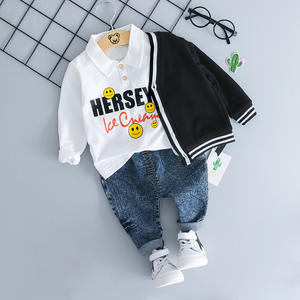 Spring New Design Baby Clothes 3pcs Kids Clothing Boys Set / Children Suits /Boy Clothes Set - Product Image 5