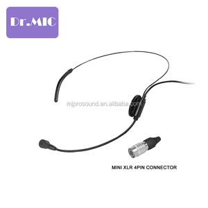 Xách Tay Tai nghe có dây microphone cho giảng dạy không dây bodypack khuếch đại giọng nói Talking Mic Condenser mikrofone - Product Image 2