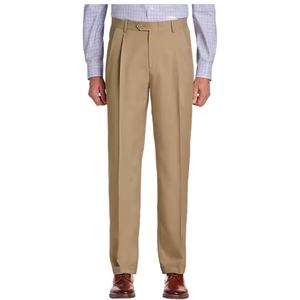 <b>Men's</b> Business Causal Dress Pants Stretch High Quality Formal Wrinkle Free Trousers Polyester Pants <b>Men</b> Casual - Product Image 1