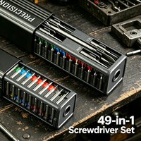 Jeu de tournevis magnétique 49-en-1, tournevis manuel multifonctionnel, outil de démontage et de réparation pour ordinateur, téléphone portable, OEM