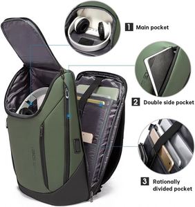 Free sample Professional Waterproof Oxford <b>Computer</b> <b>Bags</b> with a Large Capacity for Business Travel Laptop Backpacks - Product Image 3