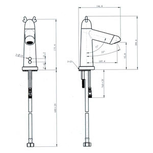 Recién llegado, <span class=keywords><strong>grifo</strong></span> <span class=keywords><strong>de</strong></span> <span class=keywords><strong>lavabo</strong></span> <span class=keywords><strong>de</strong></span> plástico ABS aprobado por CE <span class=keywords><strong>con</strong></span> <span class=keywords><strong>sensor</strong></span> infrarrojo para niños - Product Image 4