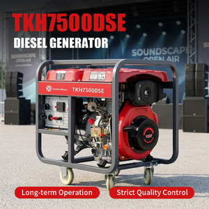 Generadores Portátiles Diésel TKH7500DSE para Hogar/Exterior/Industrial de 6KW 6.5KW - Product Image 4
