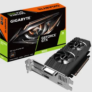 GIGABYTE GeForce GTX 1650 4GB GDDR6 PCI Express 3.0x16 düşük profil hazır ekran kartı GV-N1656OC-4GL