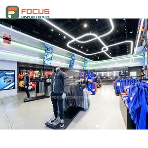 Contemporary Brand Store Eco Material Wall Display Unit Project Contractor Apparel Store - Product Image 4
