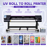 Imprimante UV Rouleau à Rouleau Grande Vitesse Mycolor 1,8 m (6 pieds) avec Têtes I3200-U1 pour Bannières Vinyle et PVC