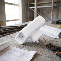 Adaptateur de prise française compact Pheiyon 2 voies 2x6A 230V 1380W, économiseur d'espace, multiprise UE avec protection enfant CE RoHS, idéal pour les voyages