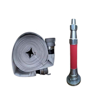 Enrouleur de tuyau d'incendie en alliage d'aluminium Ca-Fire, gaine double couche flexible, taille DN50/DN65, levier de commande, portable, durable, facile à utiliser