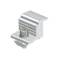 Artsign |   Pince d'extrémité réglable pour panneau solaire 30mm 35mm 40mm, support de montage en aluminium pour panneau solaire pour montage sur toit