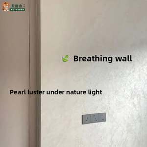 <span class=keywords><strong>Peinture</strong></span> murale décorative artistique métallisée scintillante écologique à base de résine <span class=keywords><strong>acrylique</strong></span> liquide à texture <span class=keywords><strong>velours</strong></span> doux pour intérieur - Product Image 4