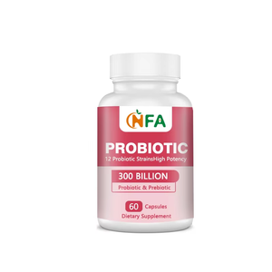 Mezcla de probióticos personalizados con prebióticos, 12 cepas para la salud intestinal, prebióticos para alimentar bacterias buenas, mezcla de prebióticos - Product Image 1