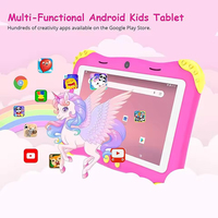 Nueva Tablet Infantil Android 11 de 7 Pulgadas con WIFI, 2+32GB de Capacidad, Pantalla Táctil, Educativa y Entretenida, Rockchip 1.5GHz