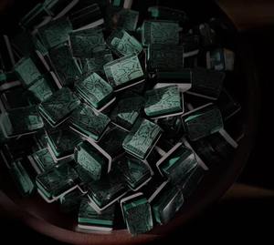 MAHJ <span class=keywords><strong>ALA</strong></span> <span class=keywords><strong>MODE</strong></span> the Exotics - Collection de tuiles Tigres Blancs 160 tuiles en acrylique pour Mahjong américain - Product Image 5