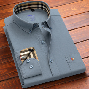 Bán Buôn Đầy Đủ Kích Thước Của Người Đàn Ông Áo Sơ Mi, Mới Thời Trang Và Đầy Màu Sắc Mặc Giản Dị, Biểu Tượng Tùy Chỉnh Hàng Tồn Kho, Tinh Khiết Bông Áo Sơ Mi - Product Image 4