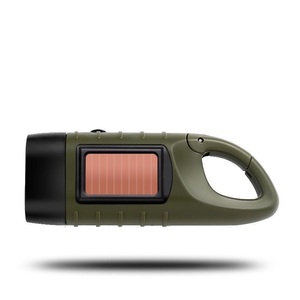 Banco de Energía de Manivela para Emergencias, Pesca, Navegación, Senderismo, Linterna Solar, Equipo de Supervivencia, Linterna LED - Product Image 1
