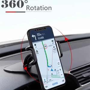ที่วางโทรศัพท์ในรถแบบหมุนได้360แท่นวางโทรศัพท์มือถืออเนกประสงค์แท่นวางบนรถรองรับสำหรับยึดโทรศัพท์มือถือในรถยนต์ - Product Image 5