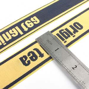 Cinta Elástica Personalizada con Logotipo Impreso, de Poliéster/Hilo de Látex, Jacquard, para Ropa Interior y Cinturillas - Product Image 6