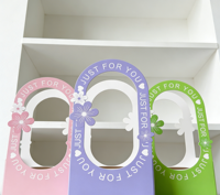 Mehrfarbige Umweltfreundliche Geschenkbox mit Hohlgriff, Schaumstoffeinlage, Matter Laminierung, Goldfolie, Maßgefertigt, Hochwertig, Dick, Weiß