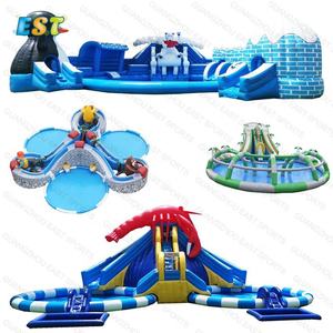 Parc aquatique commercial grande <span class=keywords><strong>piscine</strong></span> gonflable <span class=keywords><strong>piscine</strong></span> gonflable <span class=keywords><strong>avec</strong></span> <span class=keywords><strong>toboggan</strong></span> - Product Image 2