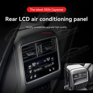 El más nuevo Panel de Control de CA, Panel de Control de clima de coche para asiento trasero, Panel de <span class=keywords><strong>aire</strong></span> <span class=keywords><strong>acondicionado</strong></span> para Porsche Cayenne 958 2024 - Product Image 2