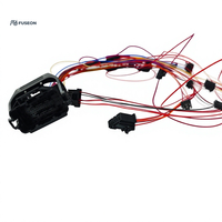 Rakitan Kabel Panjang Konsol Tengah Mobil, Multi-Cabang, Selubung Kabel Berwarna-warni, Kabel Kustom OEM 12V 24V
