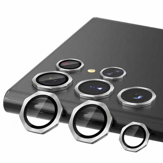 Factory Price AR AF Tempered Glass Camera Lens Protector Positioner for S24 Ultra 3/5 Holes 9H Ultra-Thin Easy