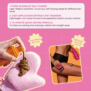 Mousse crème autobronzante <span class=keywords><strong>de</strong></span> qualité <span class=keywords><strong>salon</strong></span> Natural Glow - Product Image 5