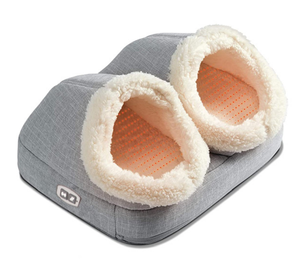 Riscaldamento e vibrazione del piede massaggiatore scarpe funzione elettronica manuale per gambe scarpe riscaldate - Product Image 1