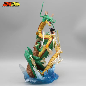 Figura de Anime HESPER de 24 cm, <span class=keywords><strong>Son</strong></span> <span class=keywords><strong>Goku</strong></span> con Shenron, Estatua Coleccionable, Figura Decorativa <span class=keywords><strong>DBZ</strong></span>, Juguete de Regalo - Product Image 3