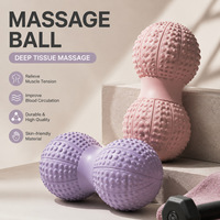 Grande balle de massage en EVA pour fascia lombaire, relaxation musculaire, yoga, acupression pour le bas du dos, les plantes des pieds et les pieds, unisexe