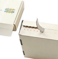 Boîtes d'expédition en carton ondulé écologiques personnalisées avec logo, bande de déchirement et fermeture éclair, pour emballage de colis aériens