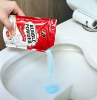 Poudre Moussante Nettoyante Magique pour Toilettes, Détachant de Taches Jaunes pour Tuyaux Domestiques, Désodorisant Frais à Parfum Longue Durée