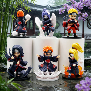 Figuras de Acción de Anime Japonés, Personajes de Dibujos Animados, Ninja Uchiha <span class=keywords><strong>Sasuke</strong></span>, Set de Figuras de Acción, Adornos para Escritorio, Accesorios, Regalos - Product Image 5