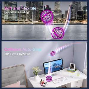 Orbe volant LED rotatif à 360°, <span class=keywords><strong>boule</strong></span> <span class=keywords><strong>volante</strong></span> magique, <span class=keywords><strong>boomerang</strong></span>, drone, <span class=keywords><strong>boule</strong></span> UFO, jouet volant - Grande Vente - Product Image 5