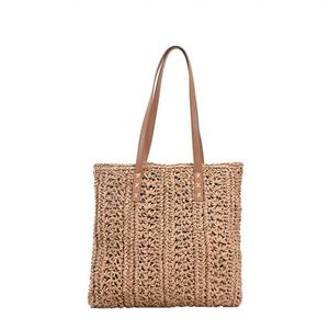Sac fourre-tout avec cordon de serrage 2023 et sac à main de luxe en tissu léger, style rétro vintage rose pour femme - Product Image 2