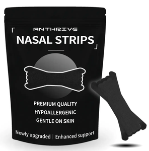 Fabricant Personnalisé 30 Pcs Anti-Ronflement Transparent Respiration Noir Bandes Nasales Personnalisées Bande Nez - Product Image 2