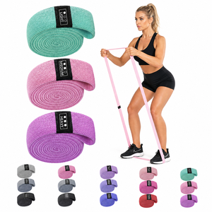 Bandes de Résistance en Tissu Personnalisées, Faible MOQ, Antidérapantes, pour Hanches et Fessiers, Tissu pour Glutes, OEM - Product Image 1
