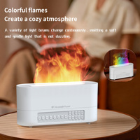 Haut-parleur Bluetooth HIFI 4-en-1 OEM 260 ml, diffuseur d'arômes ultrasonique USB à bruit blanc et flamme 3D avec lumière LED