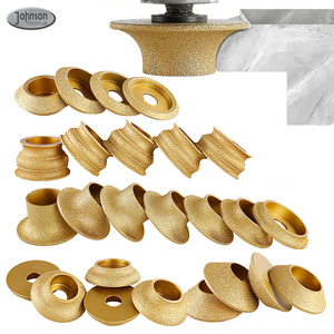 Chân không <span class=keywords><strong>brazed</strong></span> đá cẩm thạch cạnh profiling công cụ kim cương Mài bánh xe hồ sơ bánh xe cho đá Granite Gốm thạch anh - Product Image 3