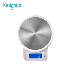 เครื่องชั่งอาหารดิจิตอลแบบอิเล็กทรอนิกส์  หน้าจอ LCD ขายดี  ฐานสแตนเลส  สำหรับทำอาหารในครัว - Product Image 1